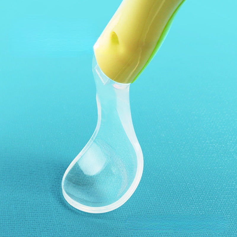 Wholesale Meal Elbow Training Spoon For Babies OLY-SN-ShB002