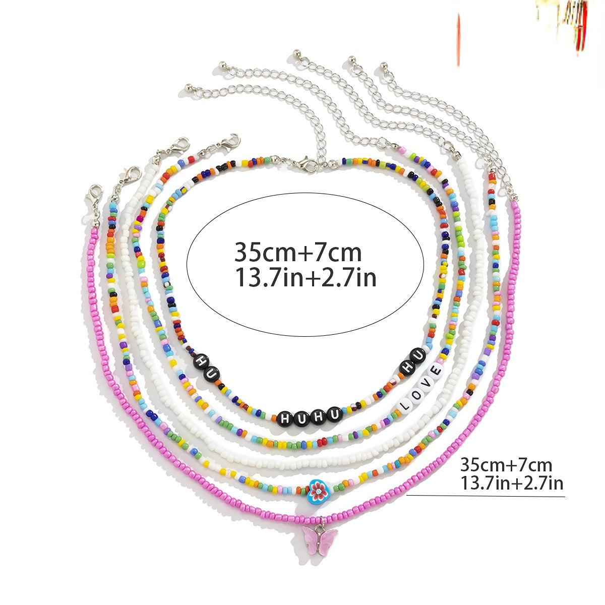 Wholesale Vintage Mix and Match Acrylic Bead Necklaces