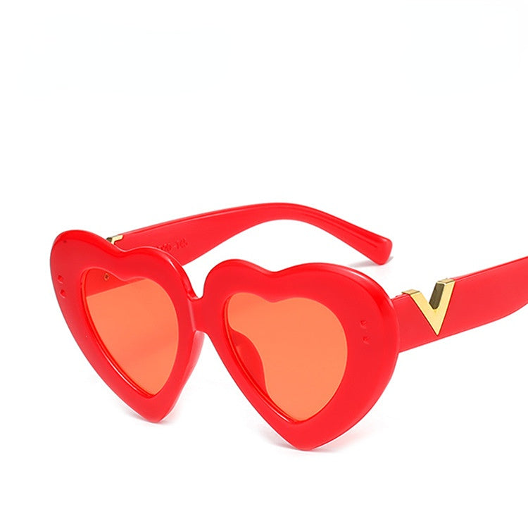 Wholesale PC Heart Sunglasses