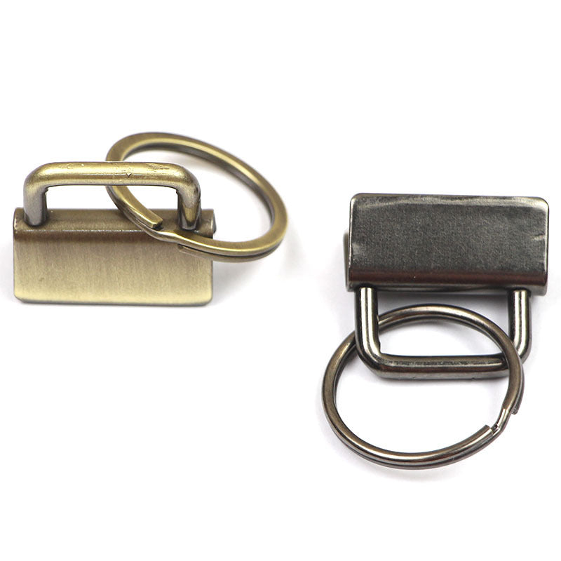 Wholesale Metal Fabric Handmade DIY Horse Mouth Clip Tail Key Chain