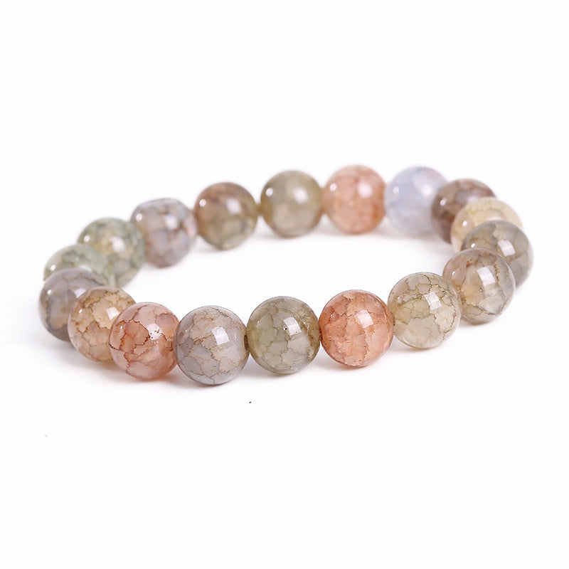 Wholesale Blossom Crystal Crackle Glass Bracelet