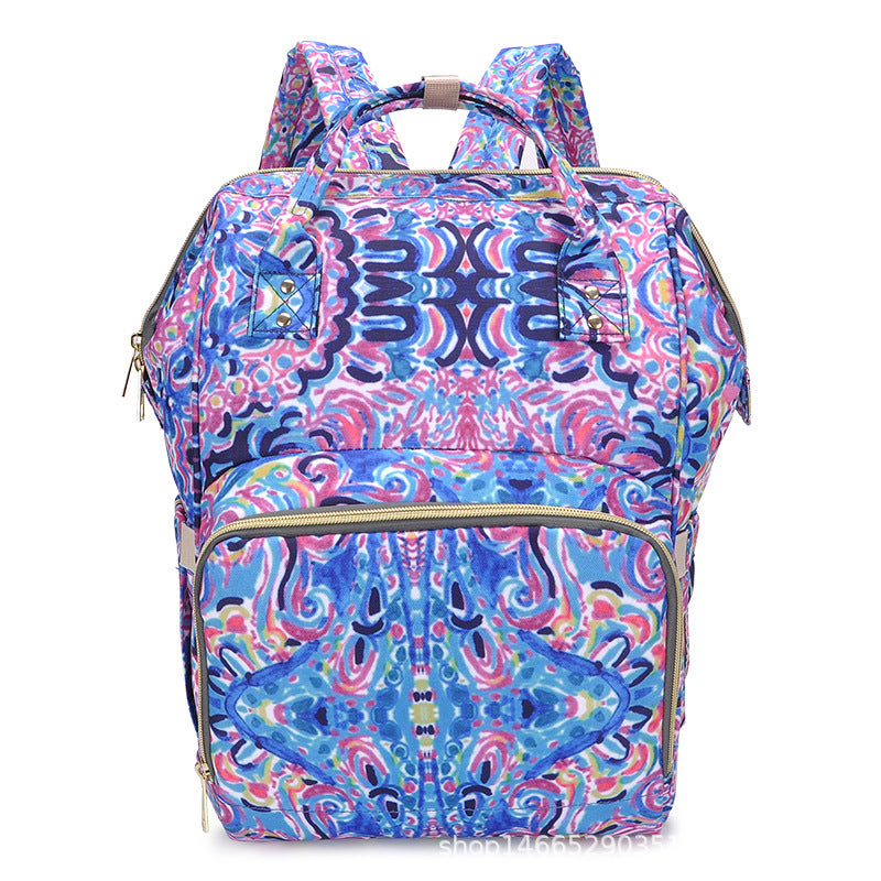 Wholesale Oxford Cloth Leopard Backpack