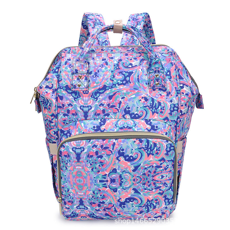 Wholesale Oxford Cloth Leopard Backpack