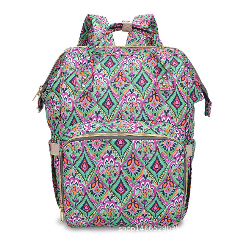 Wholesale Oxford Cloth Leopard Backpack
