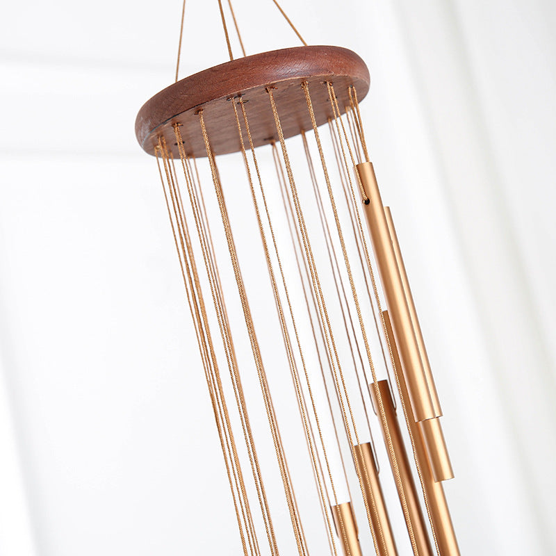 Campanillas de viento de pino giratorias de tubo de aluminio al por mayor