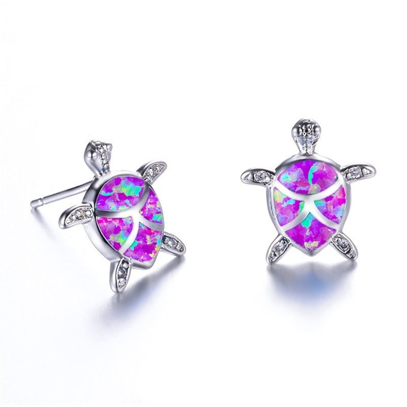 Wholesale Turtle Alloy Stud Earrings