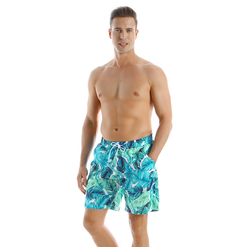 Pantalones cortos de playa para hombre al por mayor traje de baño de poliéster para padres e hijos