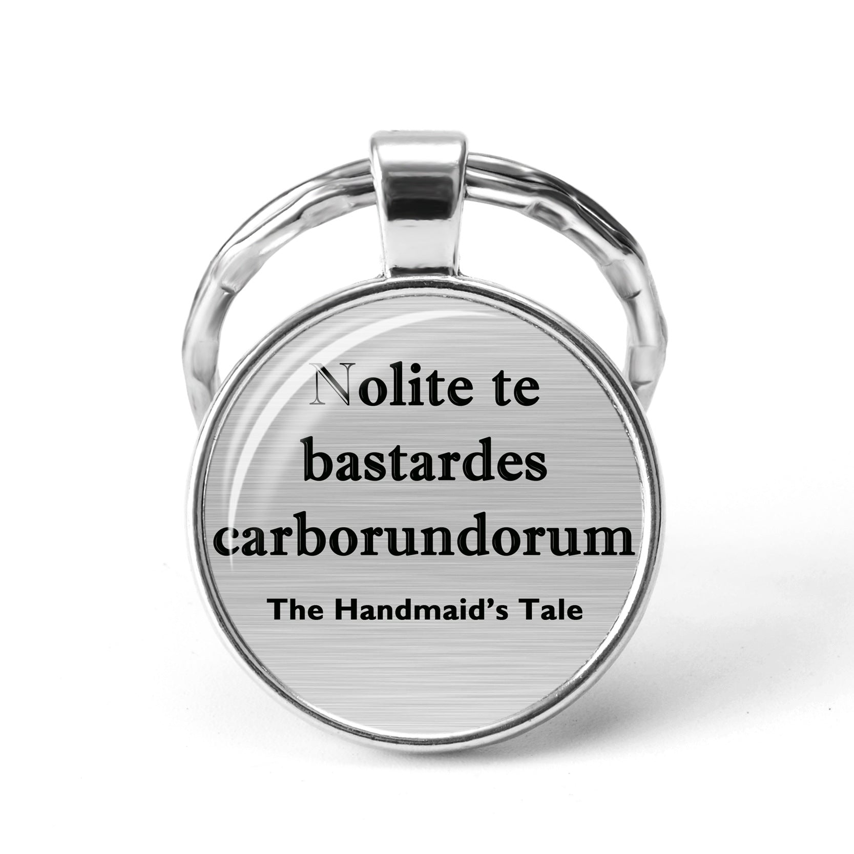 Wholesale I FUCKING Love You Time Stone Letter Metal KeyChain