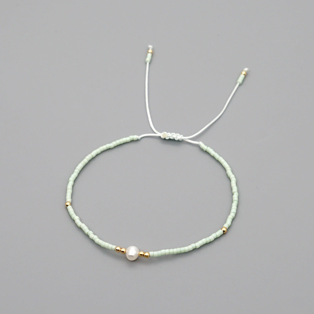 Venta al por mayor Pulsera De Conchas De Perlas De Agua Dulce De Bohemia