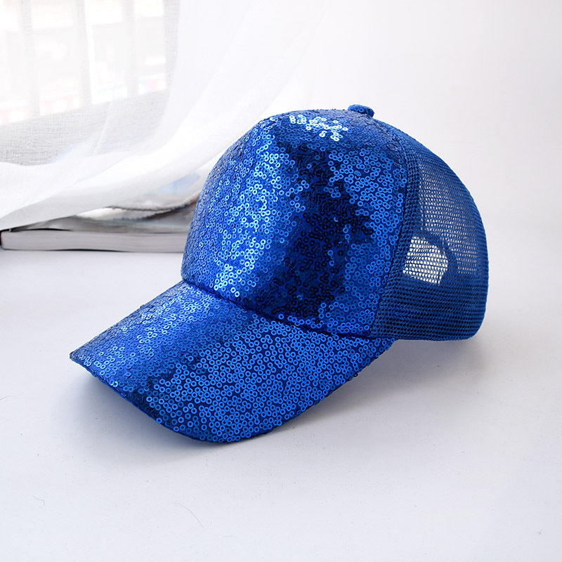 Wholesale Cotton Sequin Baseball Caps