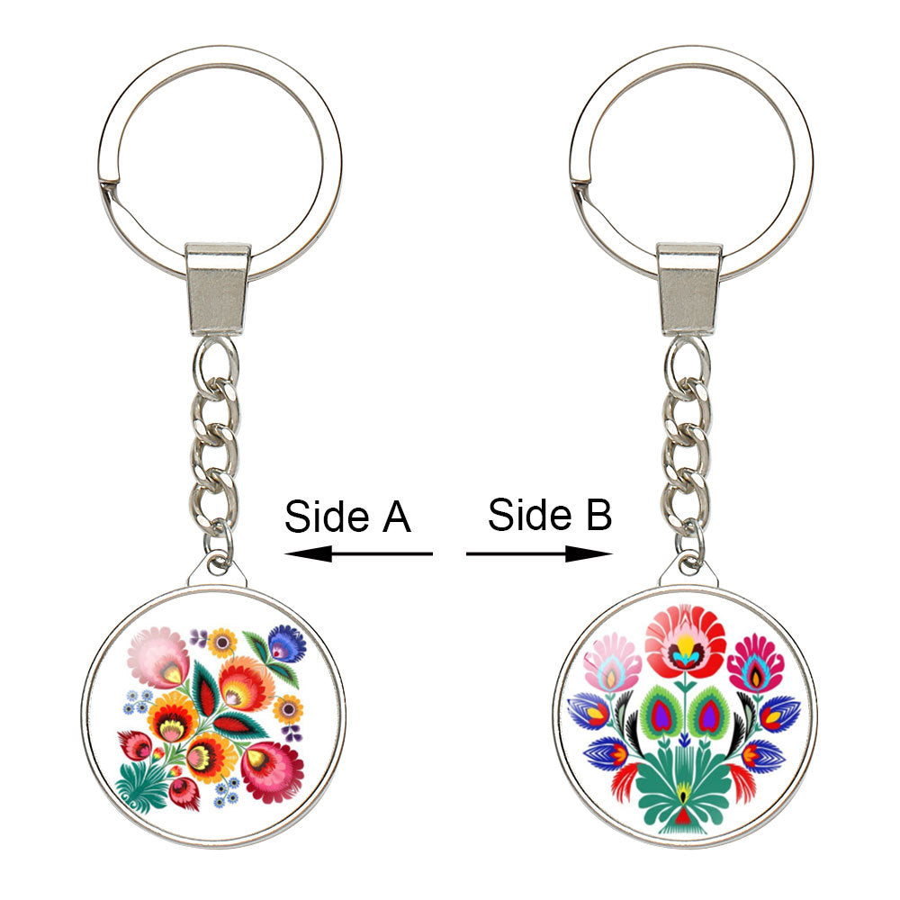 Wholesale Alloy Polish Style Keychain