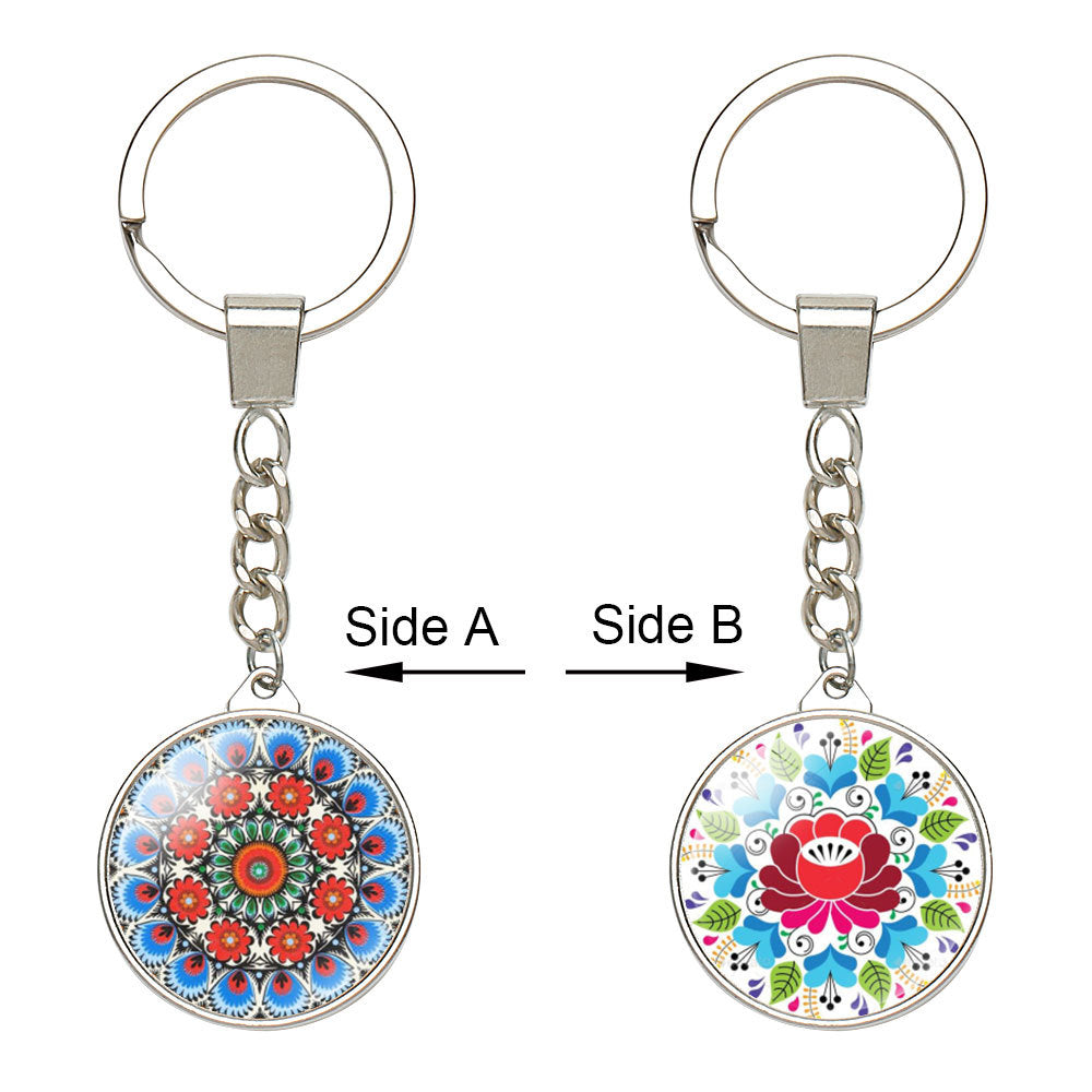 Wholesale Alloy Polish Style Keychain