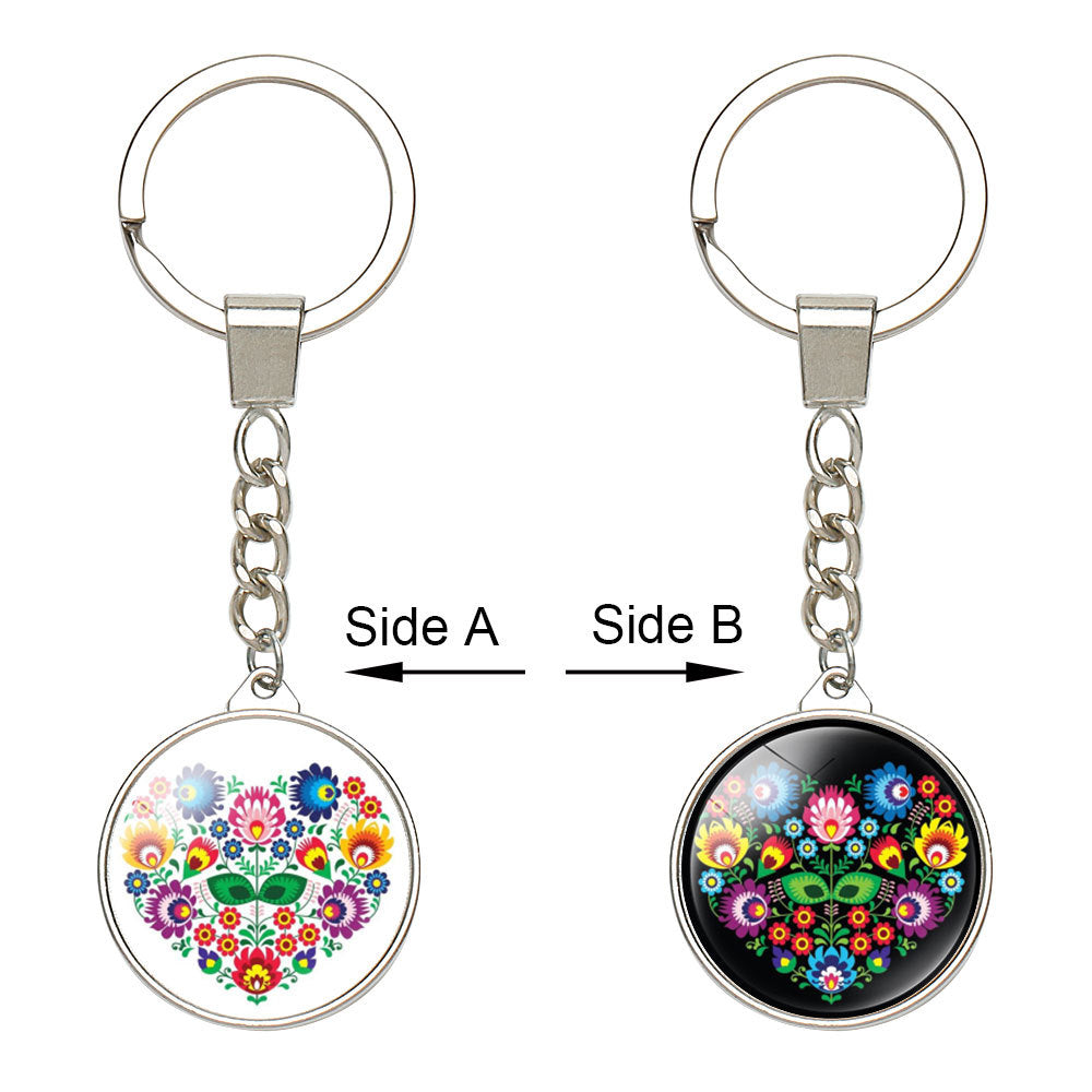 Wholesale Alloy Polish Style Keychain