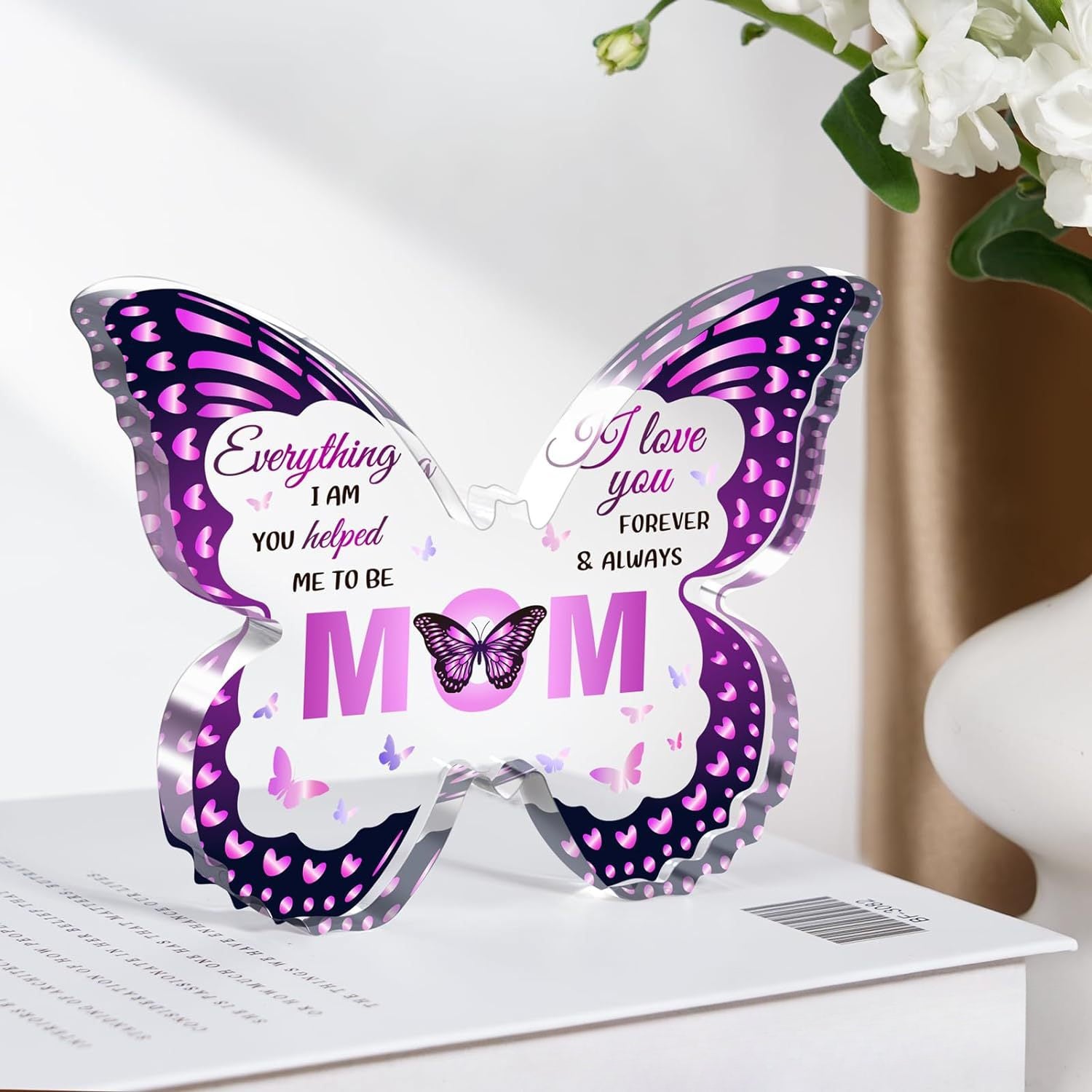 Wholesale Mother's Day Butterfly Acrylic Ornaments