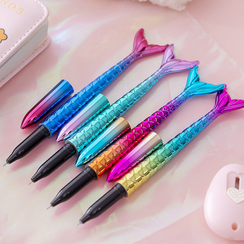 Wholesale Plastic Mermaid Gel Pen