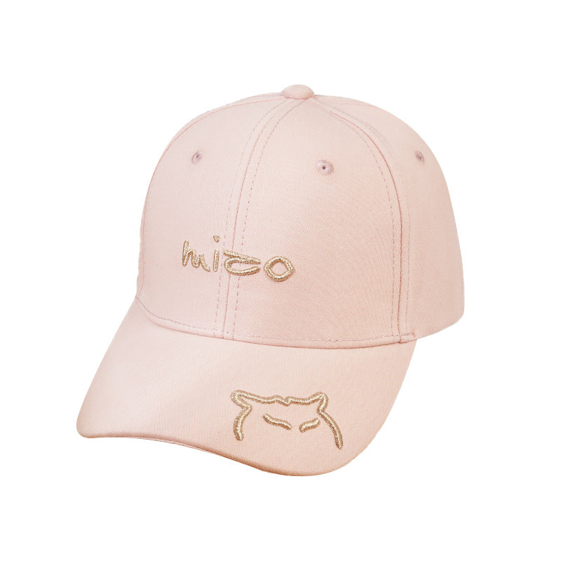 Wholesale Cotton Candy Color Letter Embroidery Baseball Cap