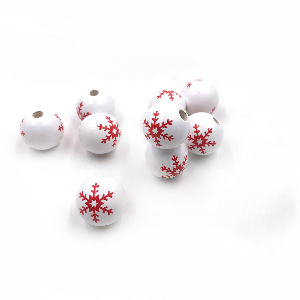 Al por mayor 10 piezas de 16 mm de loto de madera de loto cuentas redondas