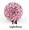 Wholesale 12mm100pcs/pack soft clay drill ball Beads
