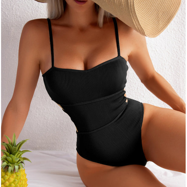 Wholesale Sexy One Piece Bikini Polyester Swimwear