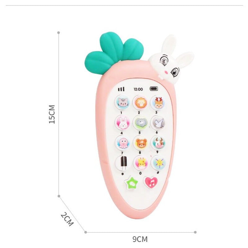 Wholesale Children Early Education Music Cartoon Phone Toys OLY-TOY-QXW002