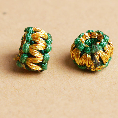 Wholesale Wreath Ring Hand Made 8MM Nylon Beads