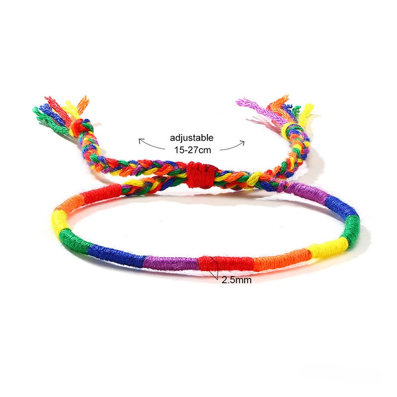 Wholesale Cord Handwoven Adjustable Bracelet