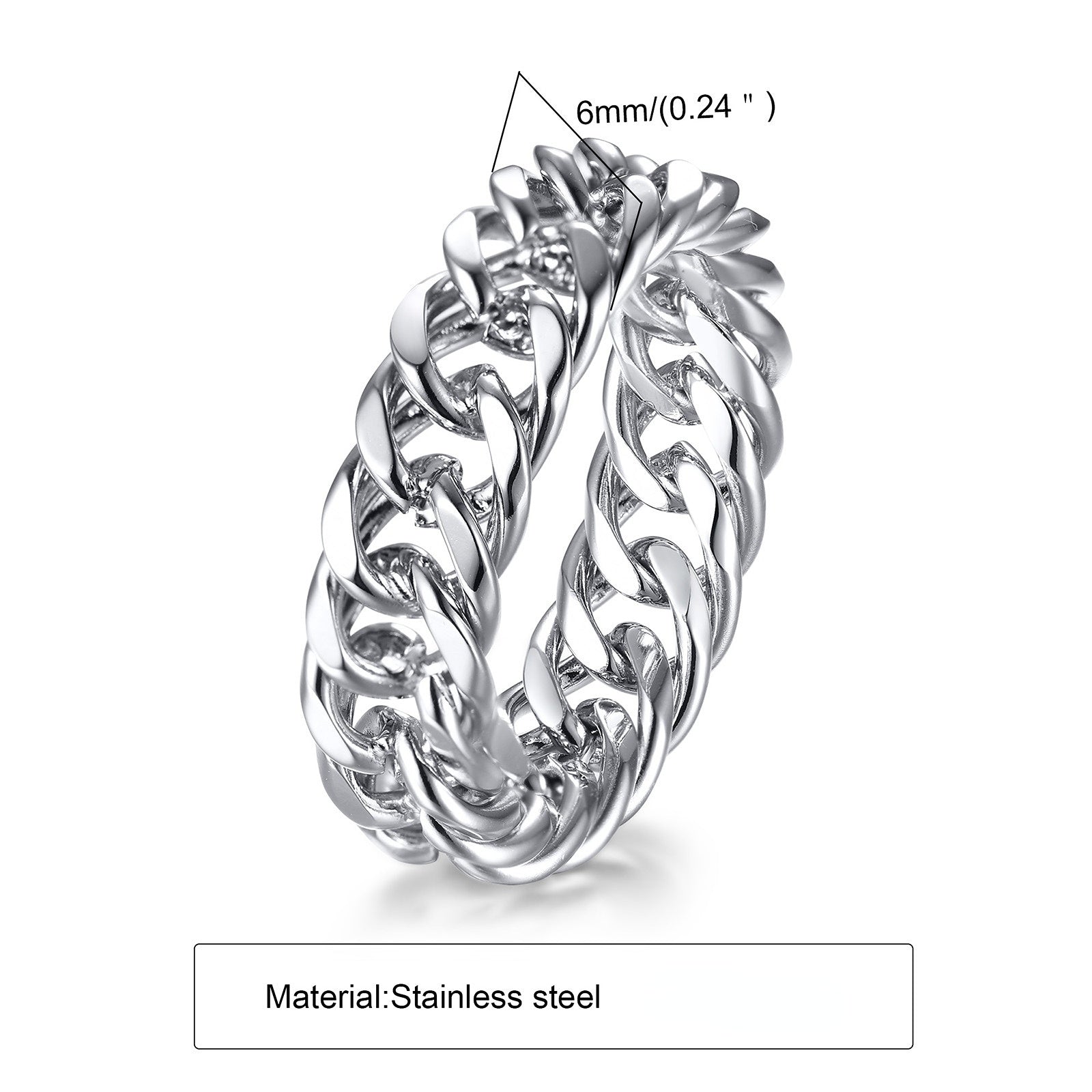 Wholesale Stainless Steel Chain Ring