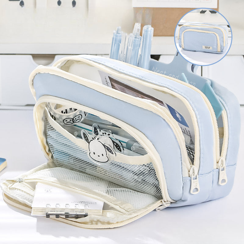 Wholesale 2023 Large Capacity Canvas Pencil Case