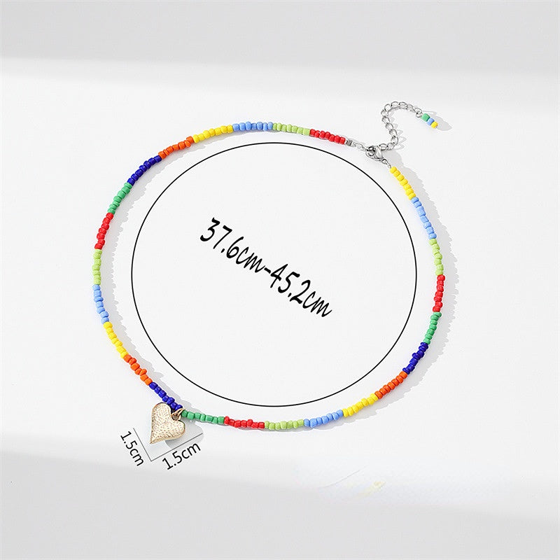 Collar De Perlas De Mariposa De Amor Bohemio al por mayor