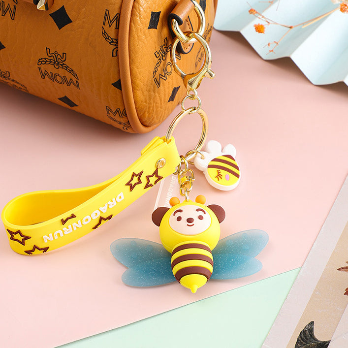 Llavero Creativo De Abeja De Silicona al por mayor