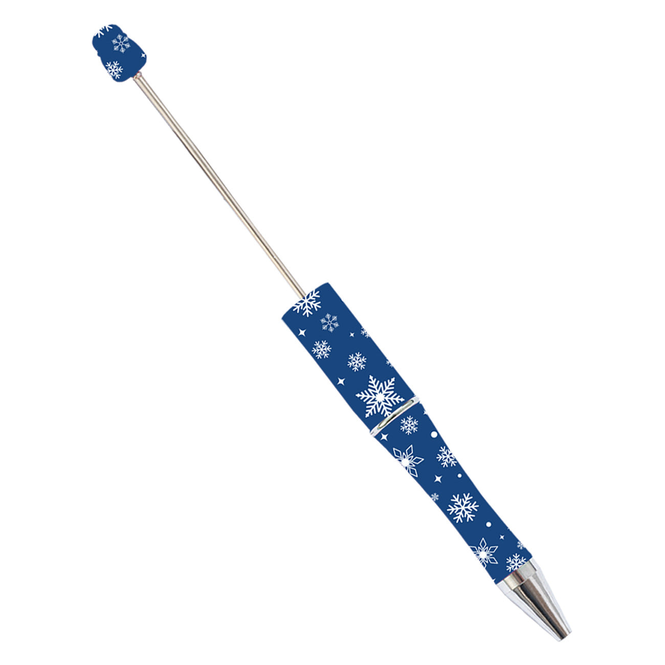 Wholesale Beadable Pens Christmas Plastic Pen DIY for Beaded