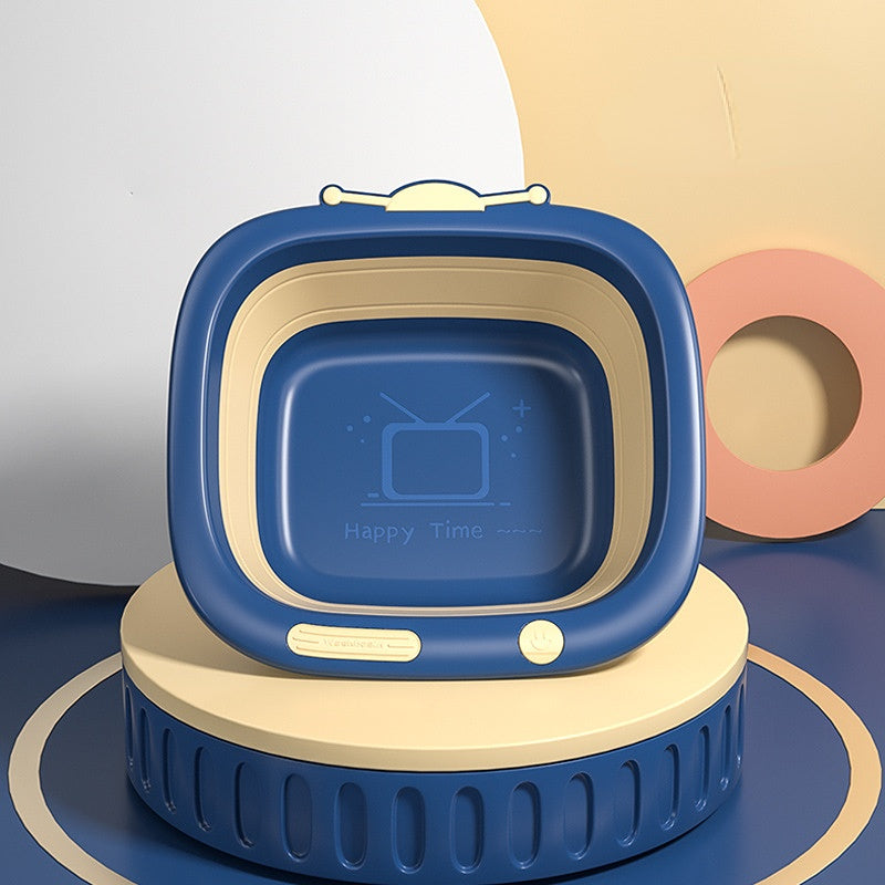 Wholesale Baby Toddler Foldable Basin Hanging Baby Supplies Plastic