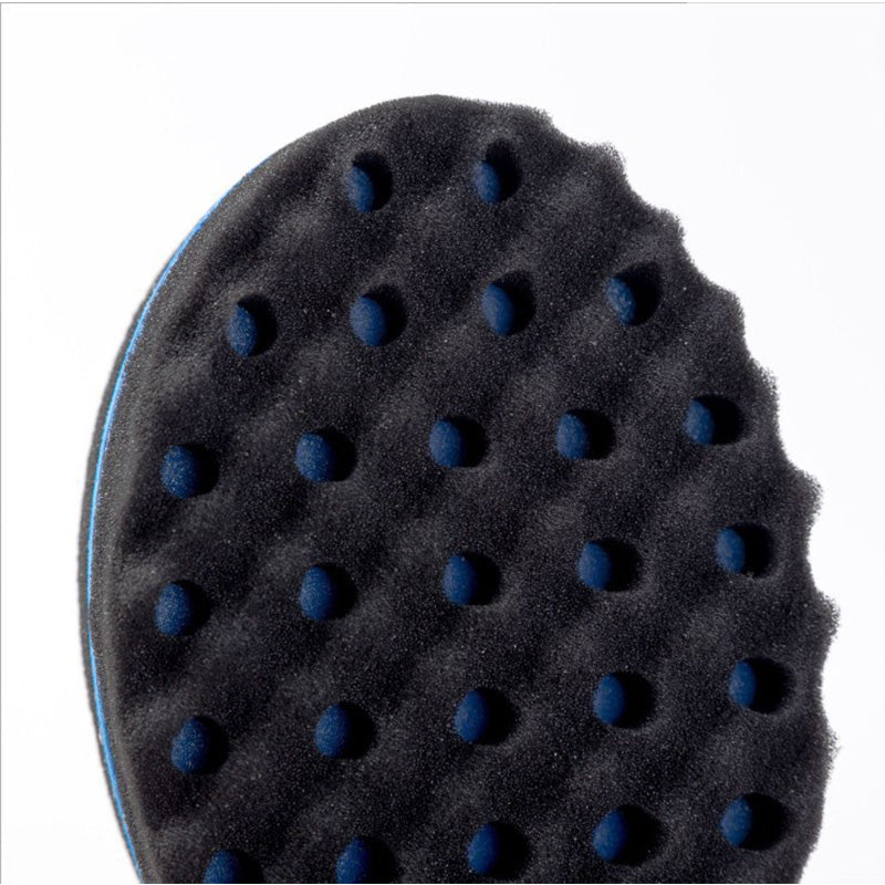 Wholesale Oval Dual Use Perforated Curling Sponge For Styling OLY-HT-JuK001