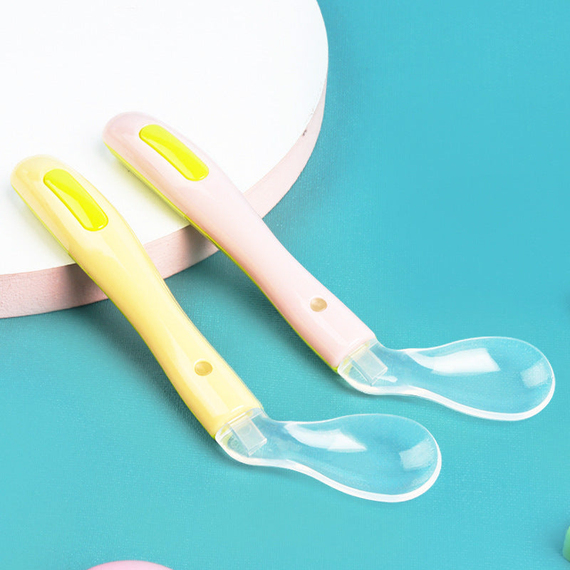 Wholesale Meal Elbow Training Spoon For Babies OLY-SN-ShB002