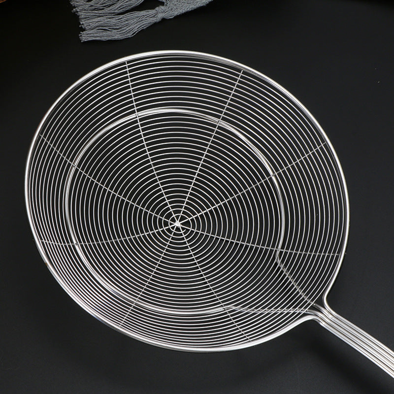 Wholesale Stainless Steel Double Round Reinforced Thick Colander