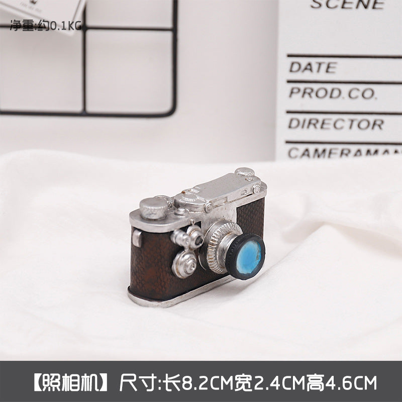 Mini baratijas nostálgicas de la cámara del teléfono de la resina al por mayor