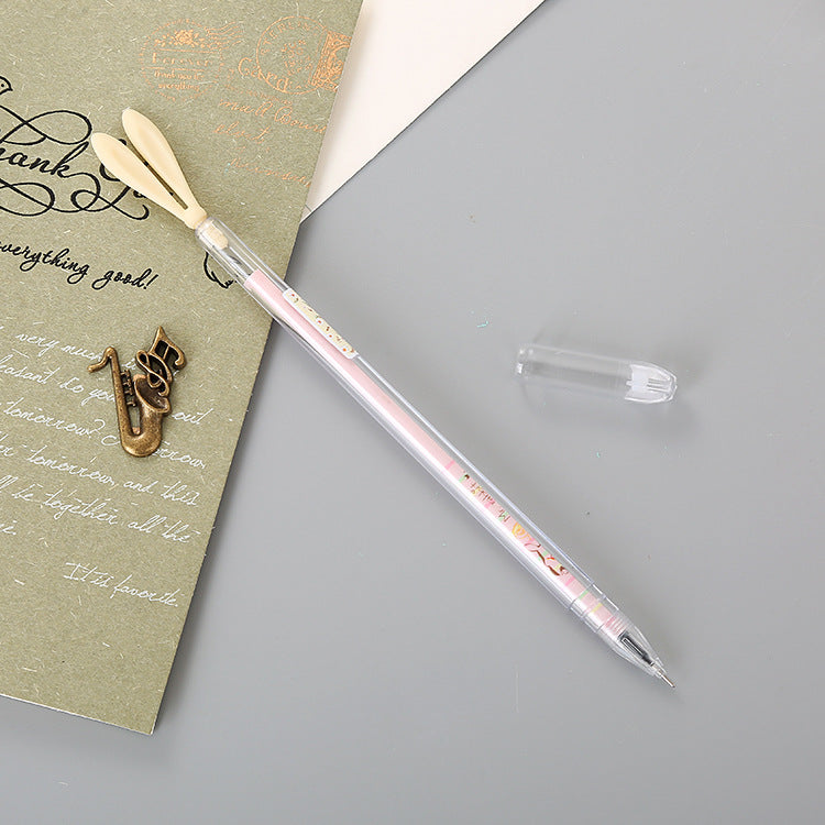 Wholesale Silicone Bunny Ears Ballpoint Pen