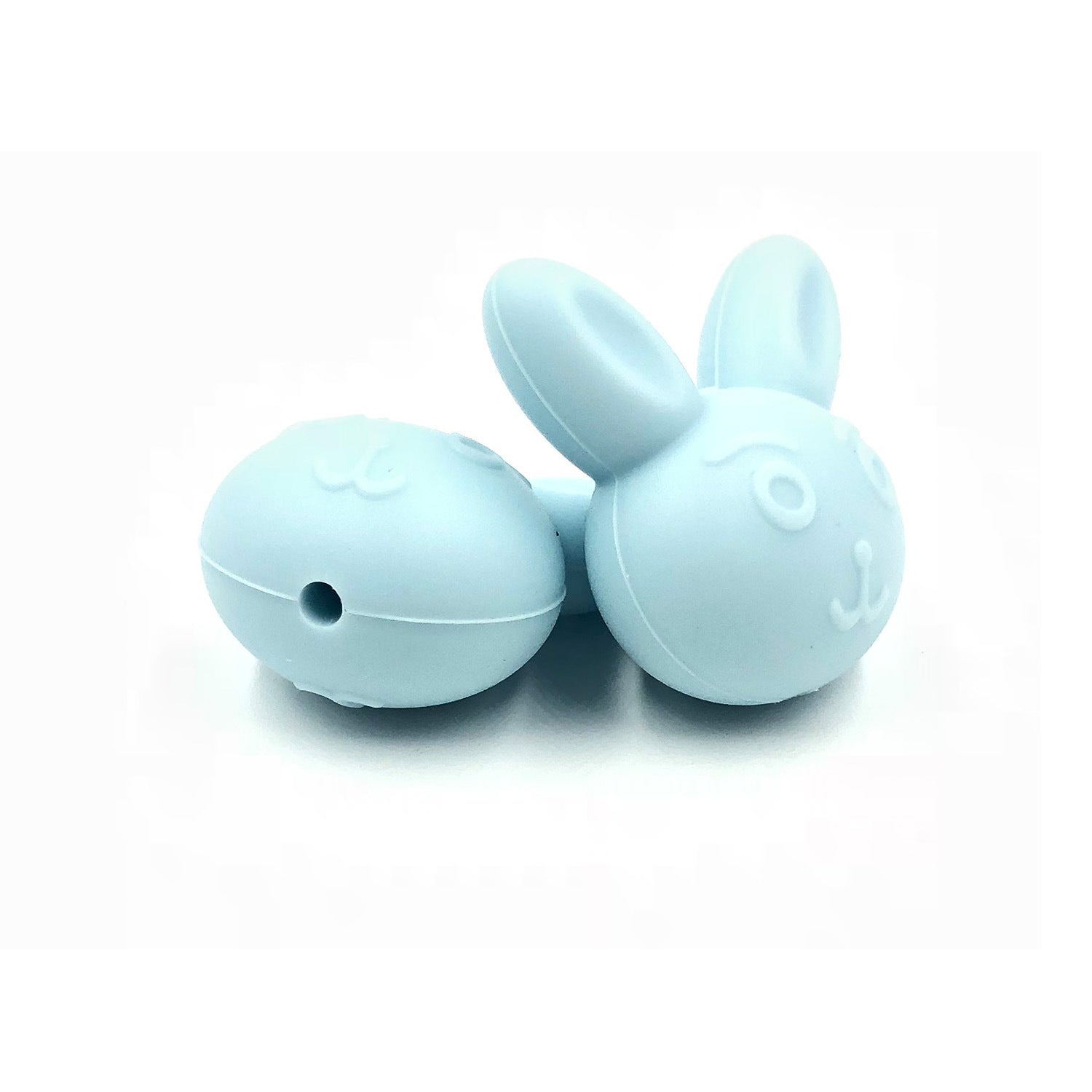 Venta al por mayor Cute Animal Teethers Silicone Beads 50pcs