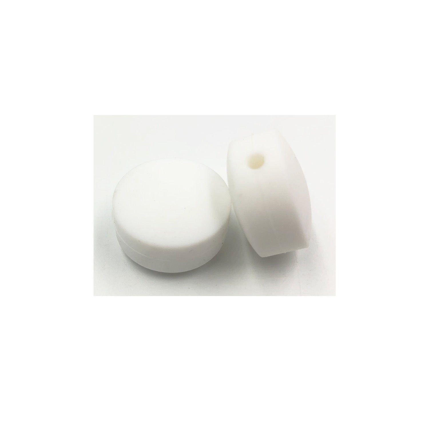 Wholesale Two-color Sunflower Silicone Beads 50pcs