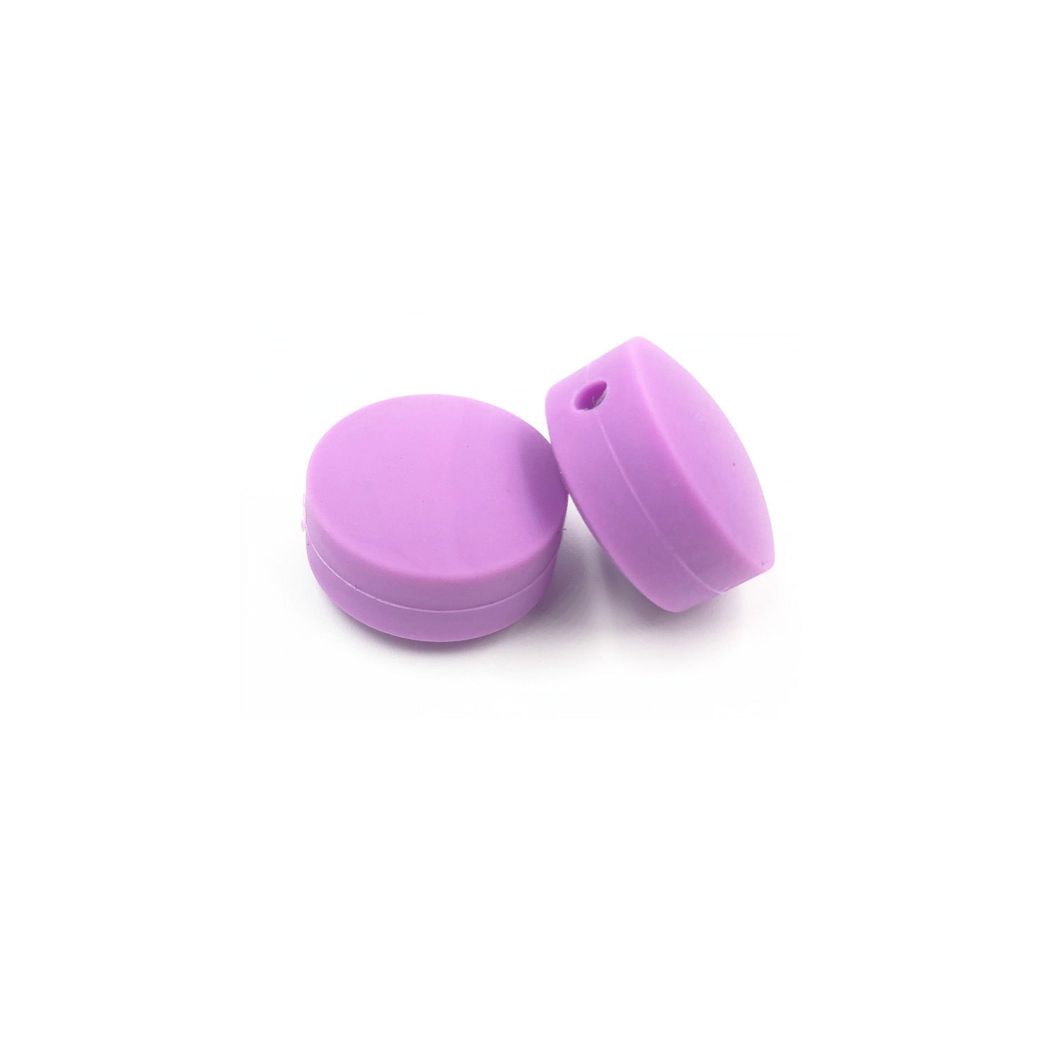 Wholesale Two-color Sunflower Silicone Beads 50pcs