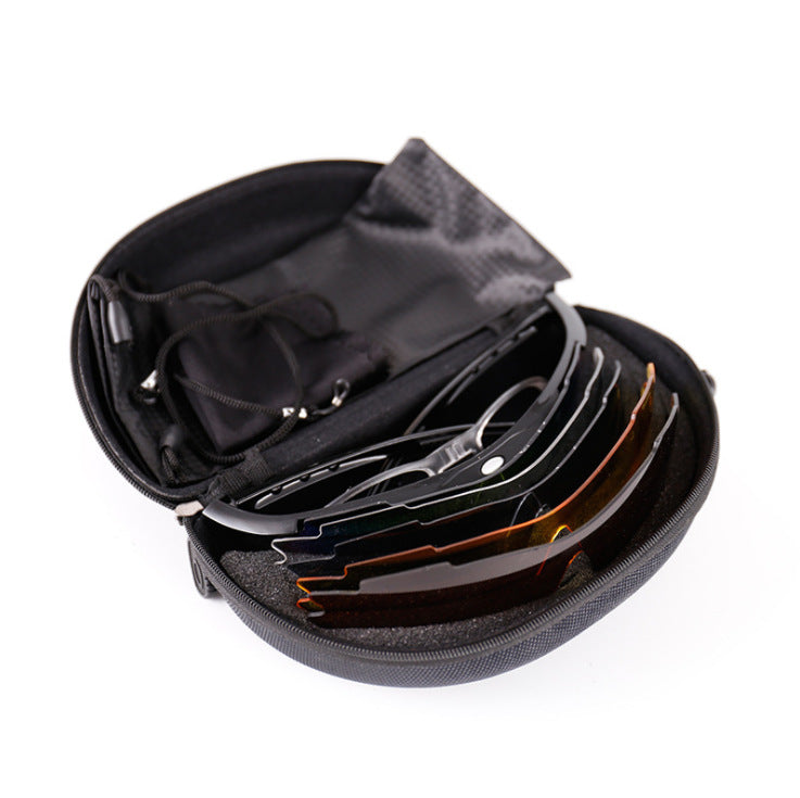 Wholesale PC Cycling Polarized Windproof Outdoor Glasses