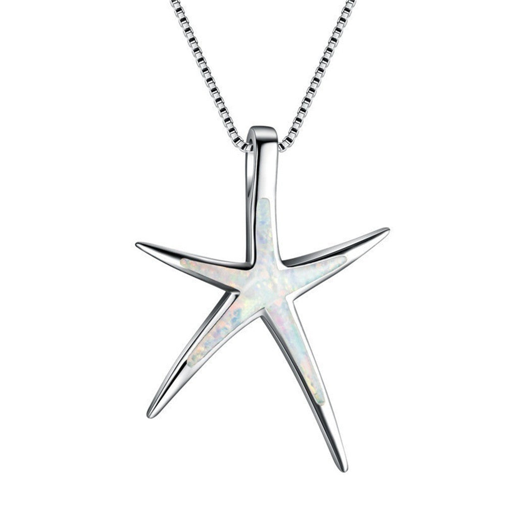 Wholesale Pentagram Pendant Alloy Necklaces