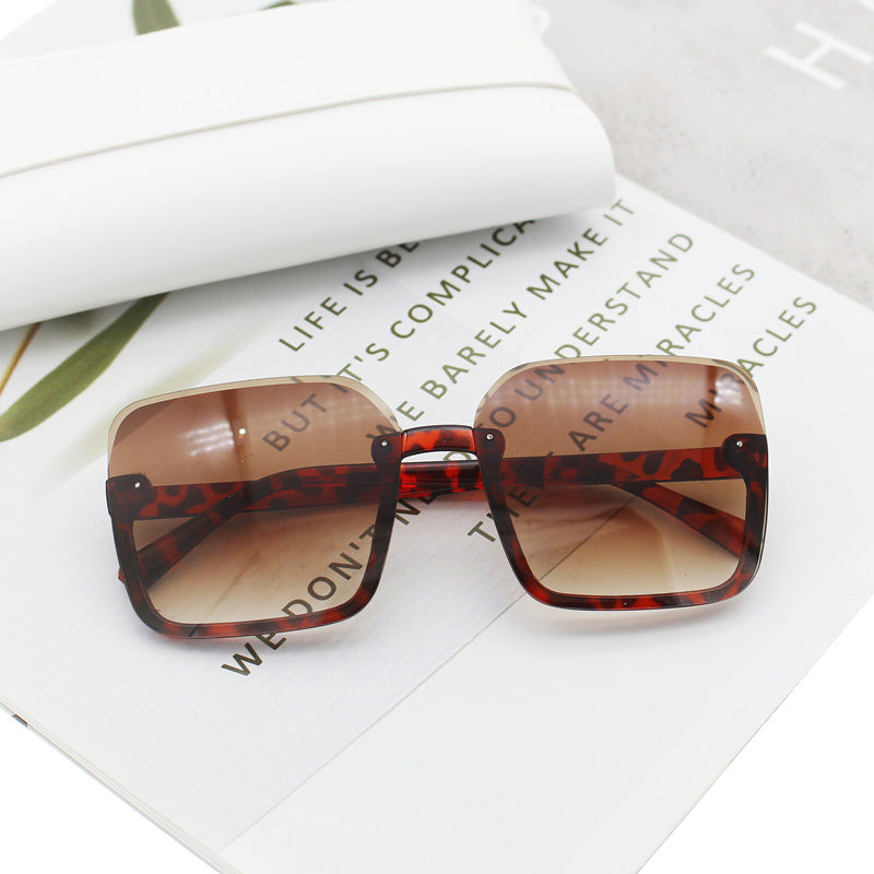 Wholesale PC Half Frame Sunglasses