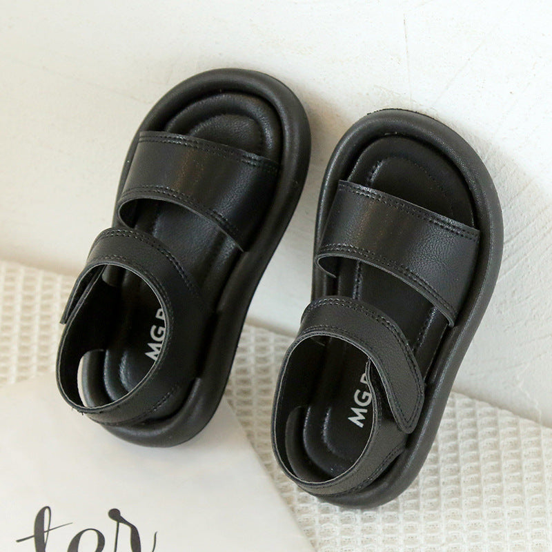 Wholesale Kids Soft Sandals Synthetic Leather Baby Supplies