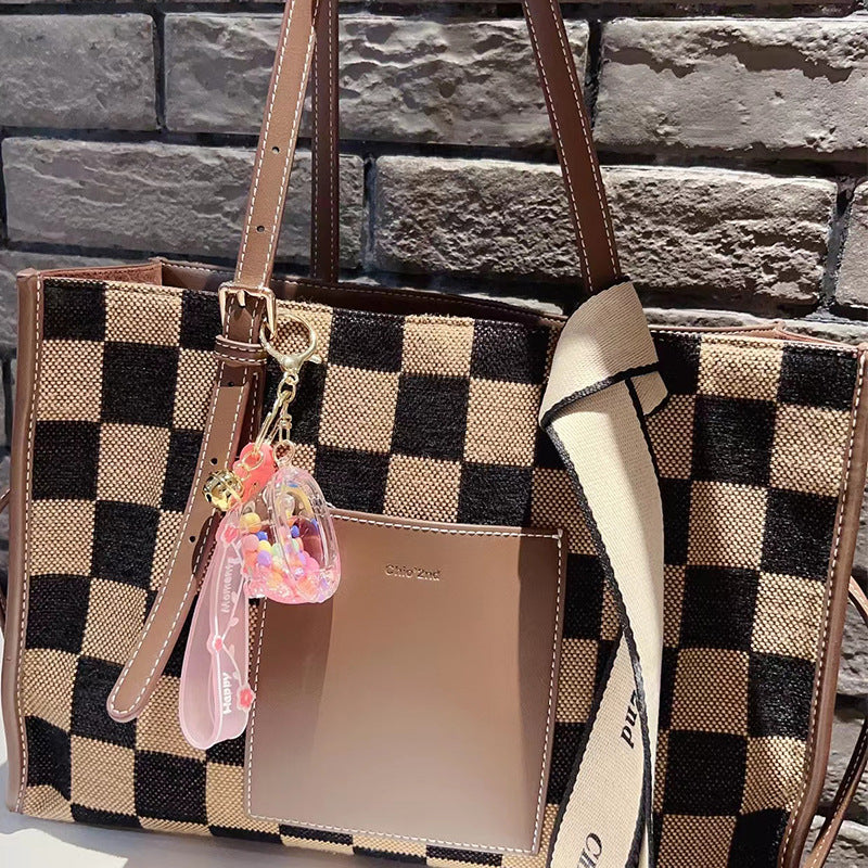 Wholesale Acrylic Bubble Beads Into Oil Quicksand Creative Key Chain