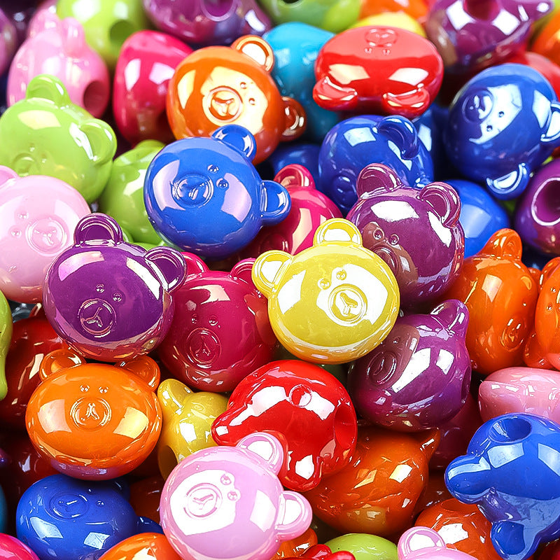 Wholesale Colorful Cat's Claw 15MM Acrylic Beads 100pcs