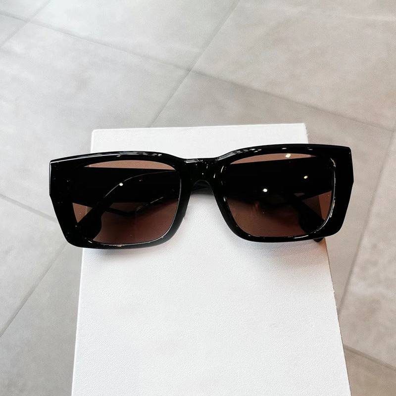 Wholesale PC Square Frame Jelly Color Sunglasses