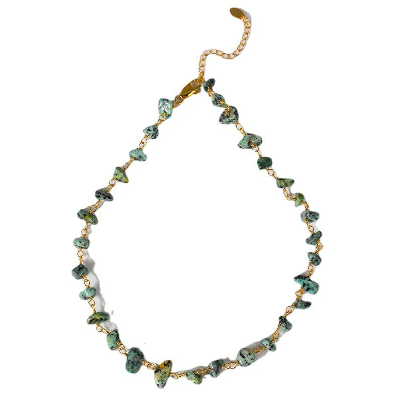Wholesale Turquoise Natural Stone Beads Necklaces