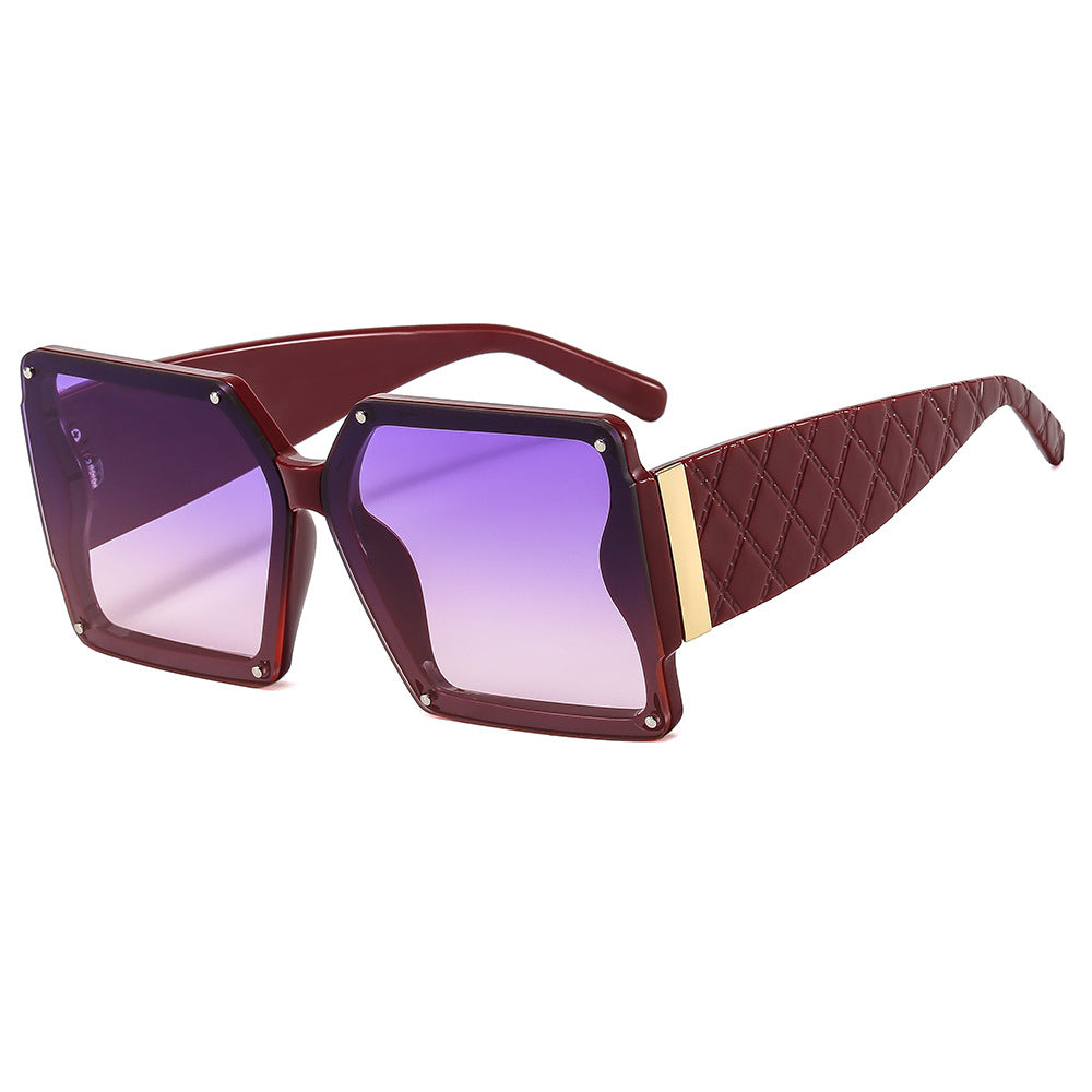 Wholesale PC Large Frame Square Sunglasses