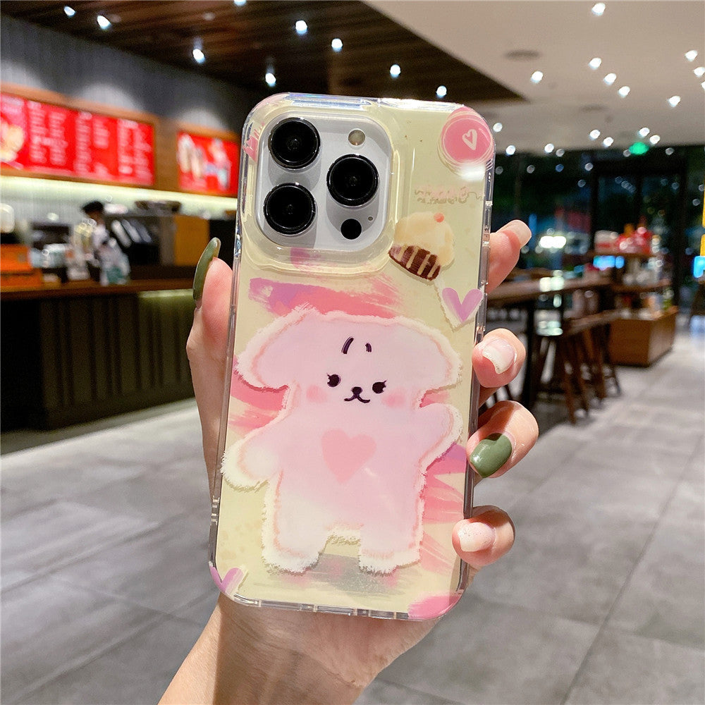 Venta al por mayor Caja del teléfono de la historieta de TPU